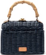 Frances Valentine Hannah Woven Wicker Lunchbox