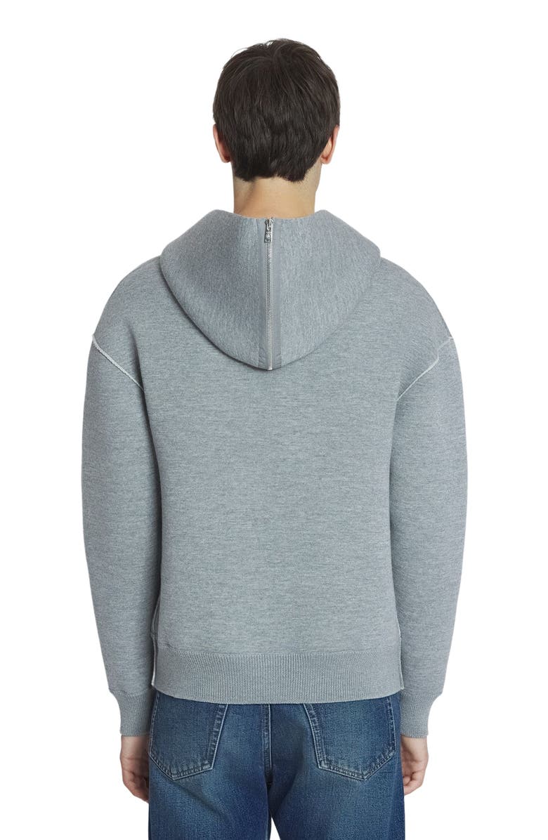 Lanvin BAGGY WOOL HOODIE, Alternate, color, 