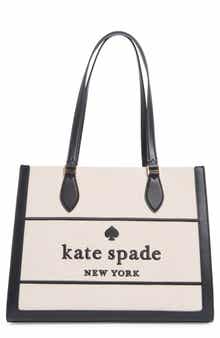 Kate Spade New York ellie large canvas tote bag
