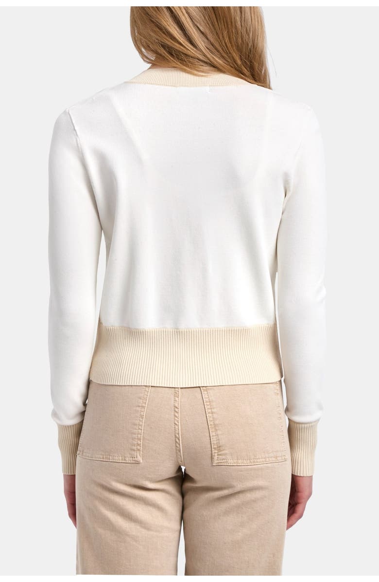 Capsule 121 THE BEAM CARDIGAN, Alternate, color, Chalk/Rush