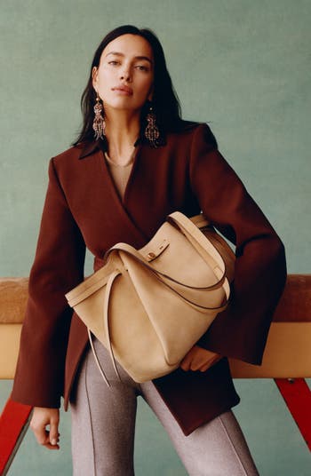 Tory Burch Romy Nubuck Leather Tote | Nordstrom