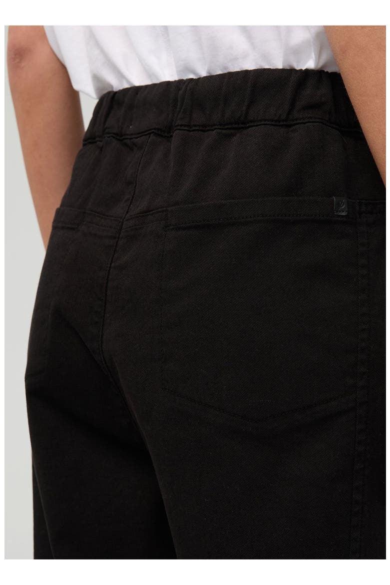 FlexTwill Barrel Pull On Pant, Alternate, color, Black