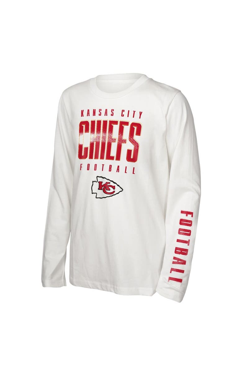 Outerstuff Youth Outerstuff Kansas City Chiefs The Mix Combo T-Shirt Set, Alternate, color, Red