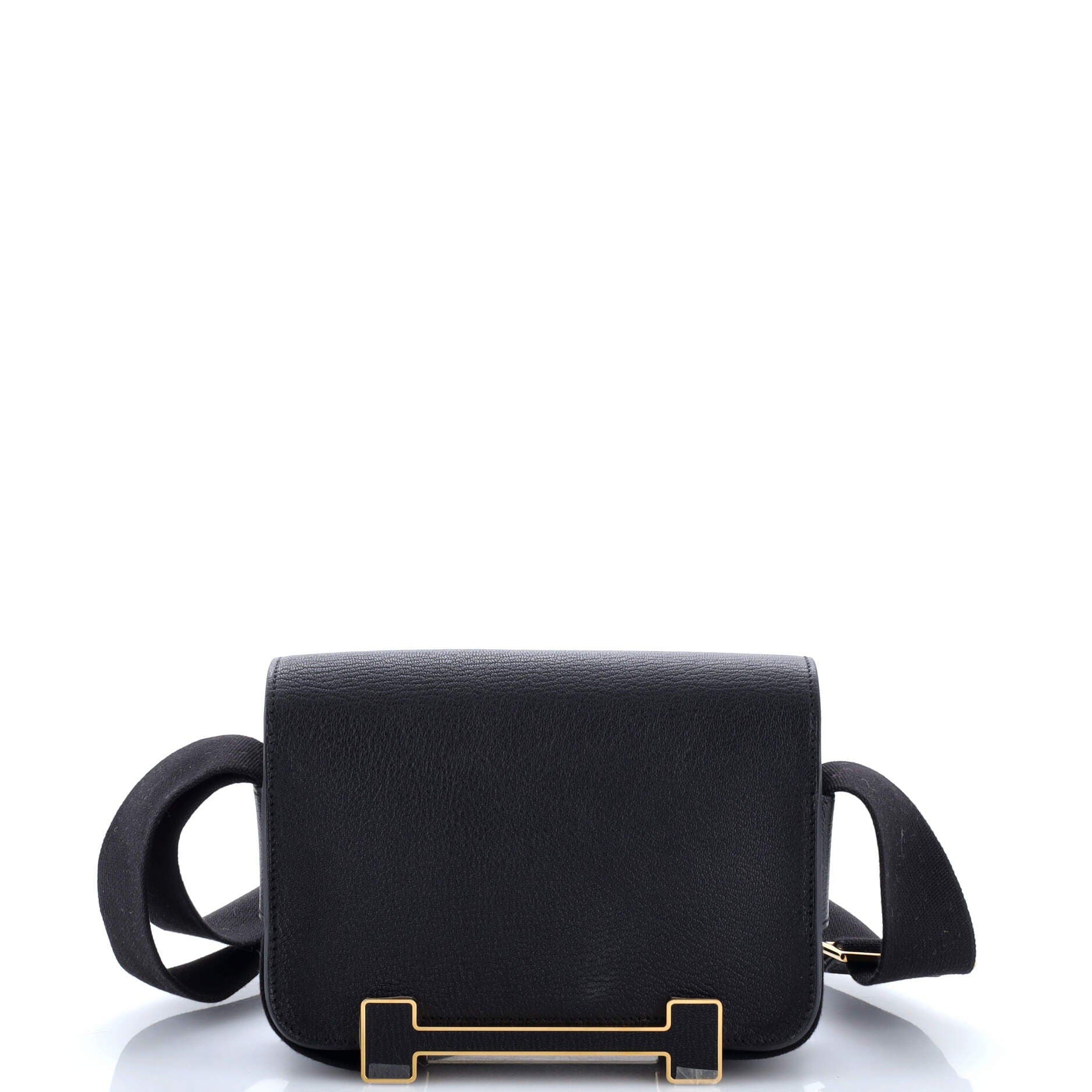 Pre-Owned Hermes Geta Bag Chevre Mysore, Alternate, color, 