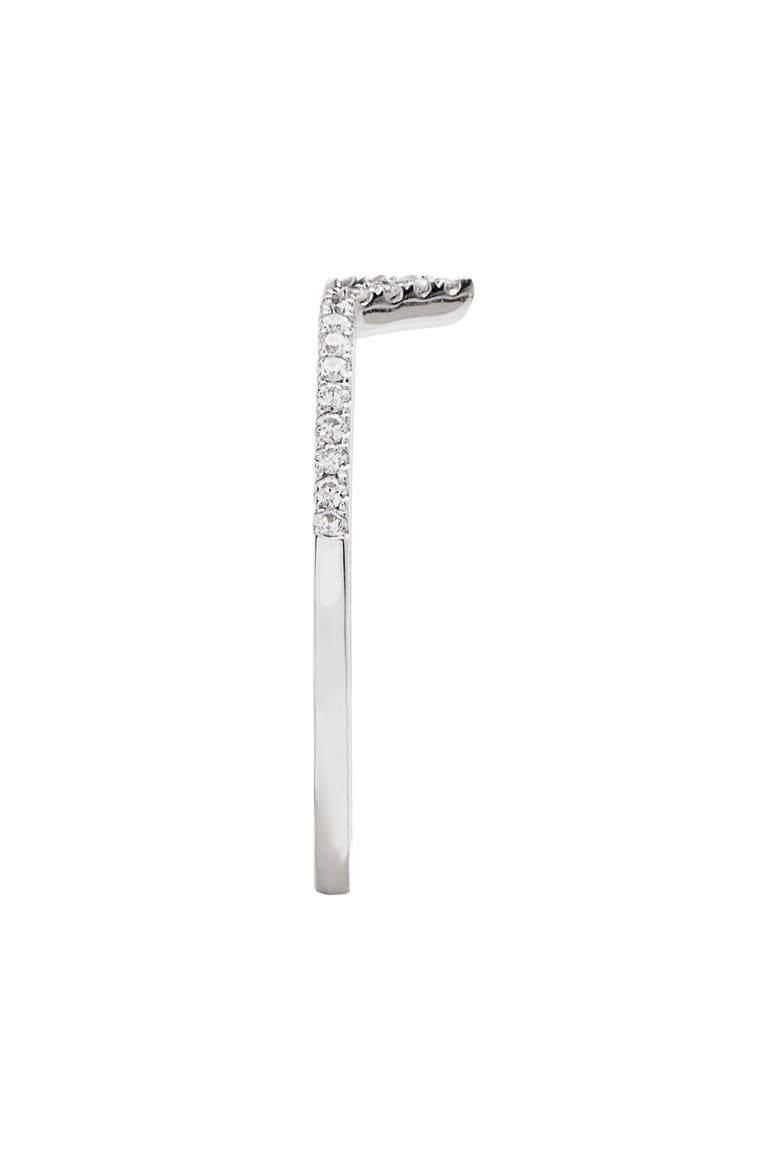 Open Triangle Stackable Diamond Ring (Nordstrom Exclusive), Alternate, color, WHITE GOLD