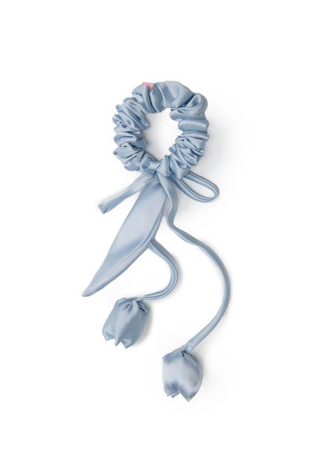 Tulip Silk Hair Tie Scrunchie