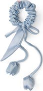 OLAH Wild Brim Packable Straw Hat with Silk Ribbon