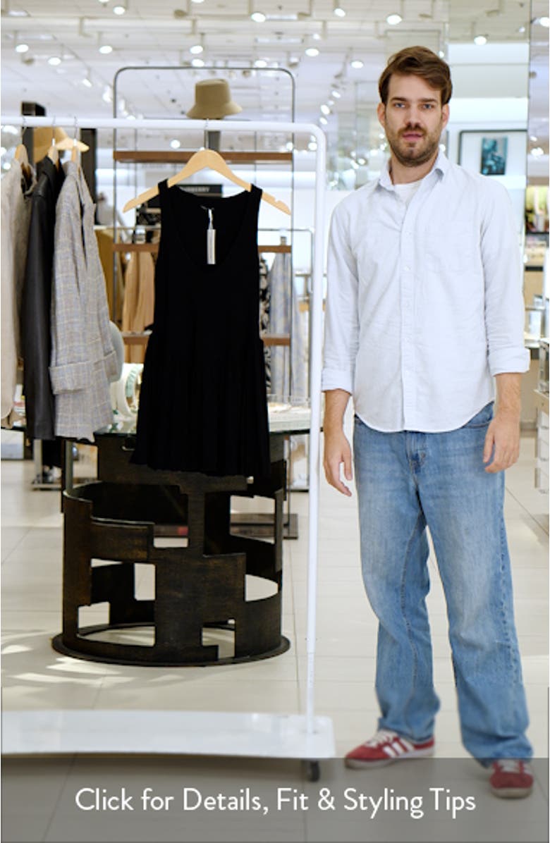 Smooth Bubble Hem Minidress, sales video thumbnail