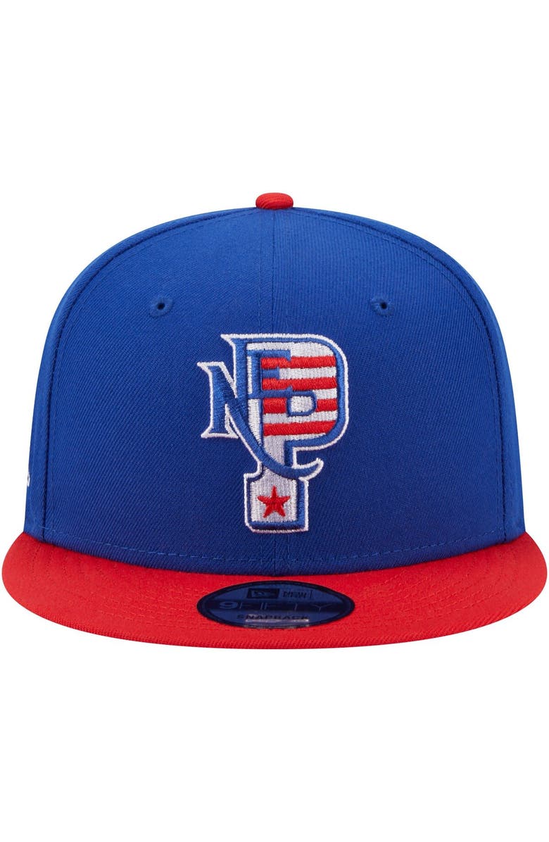 New Era Men's New Era Royal/Red New England Patriots City Originals 9FIFTY Snapback Hat, Alternate, color,
