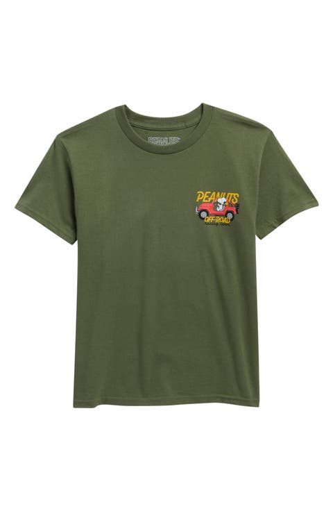 Peanuts® Off Road Cotton Graphic T-Shirt