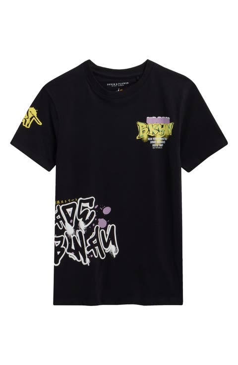 Kids' Graffiti Graphic T-Shirt (Big Kid)