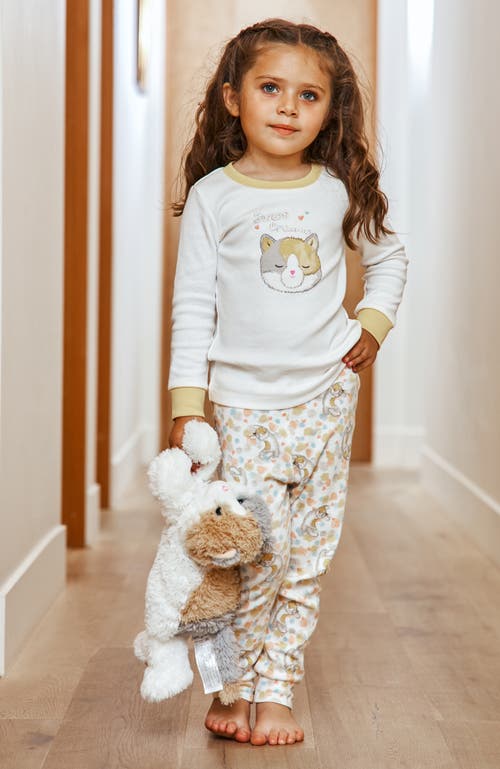 Warmies Calico Cat Pj Set In White
