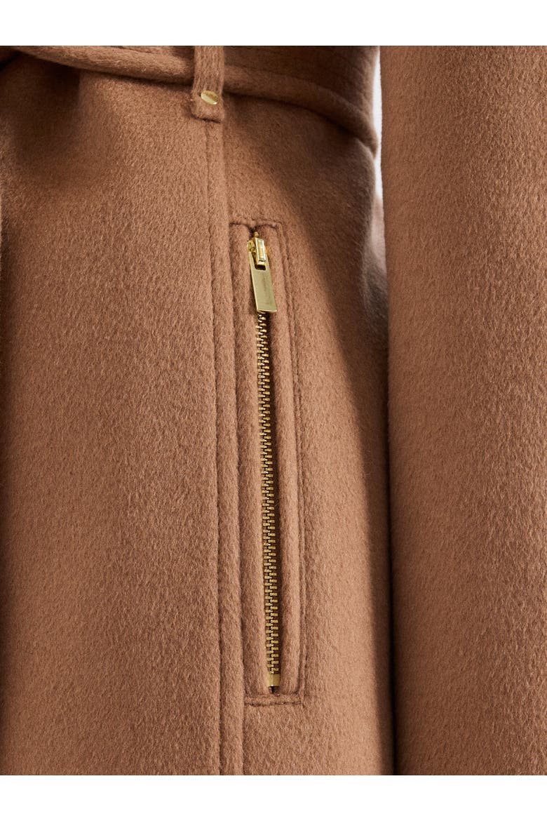 Charlotte Wool Coat, Alternate, color, Camel