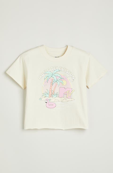Kids' Crop Graphic Tee (Big Kid)