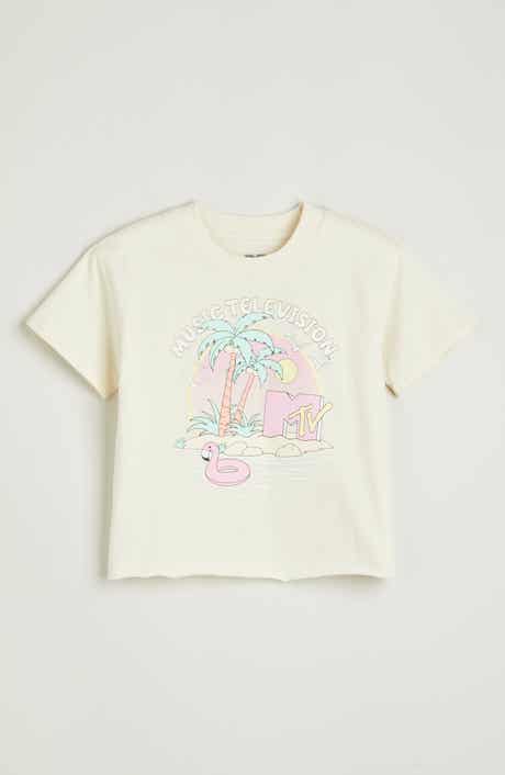 Treasure & Bond Kids' Crop Graphic Tee