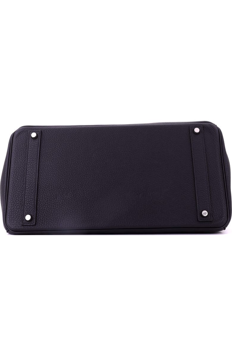 Pre-Owned Hermes Birkin Handbag Black Togo with Palladium Hardware 40, Alternate, color, Noir