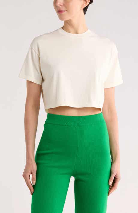Simkhai Mavis Crop T-Shirt