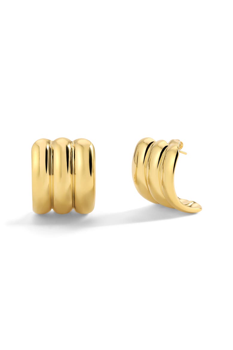 Maya Earrings, Main, color, Gold