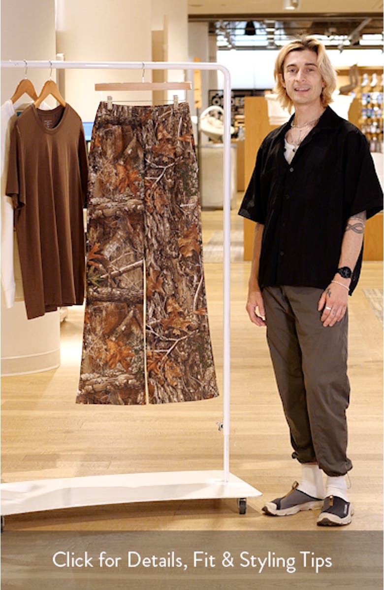 x Realtree EDGE Camo Drawstring Pants, sales video thumbnail