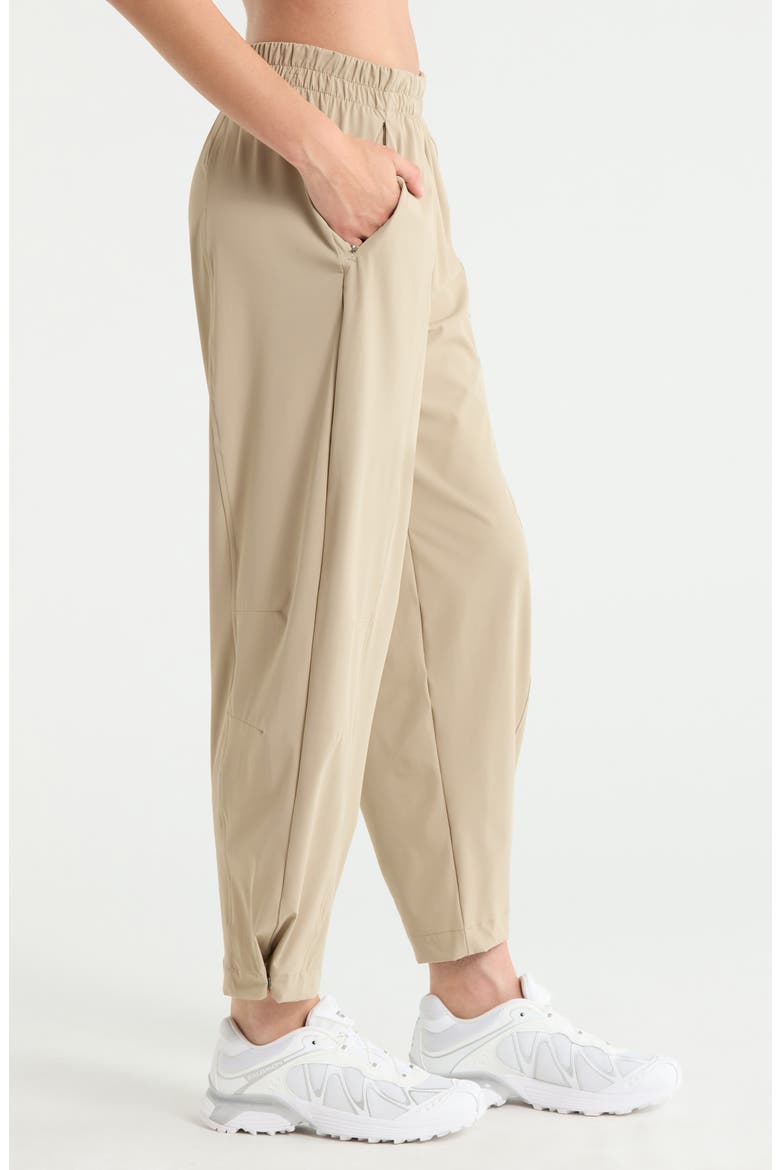 Atlas High Waist Utility Adjustable Ankle Pants, Alternate, color, TAN ALUMINUM