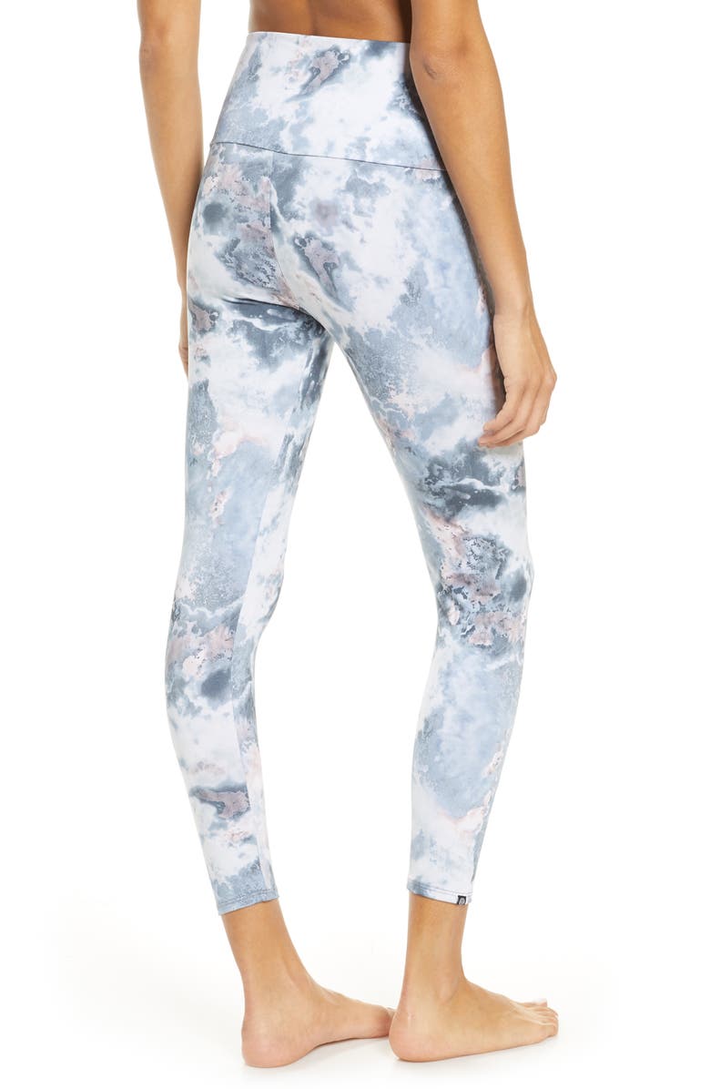 Onzie Marble 7/8 High Waist Leggings, Alternate, color,