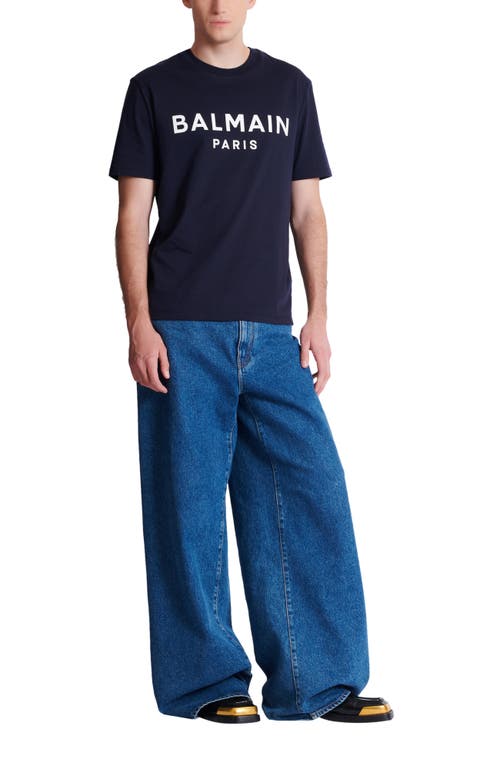 BALMAIN BALMAIN PRINTED COTTON T-SHIRT