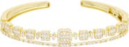 Juvell Cubic Zirconia Cuff Bracelet