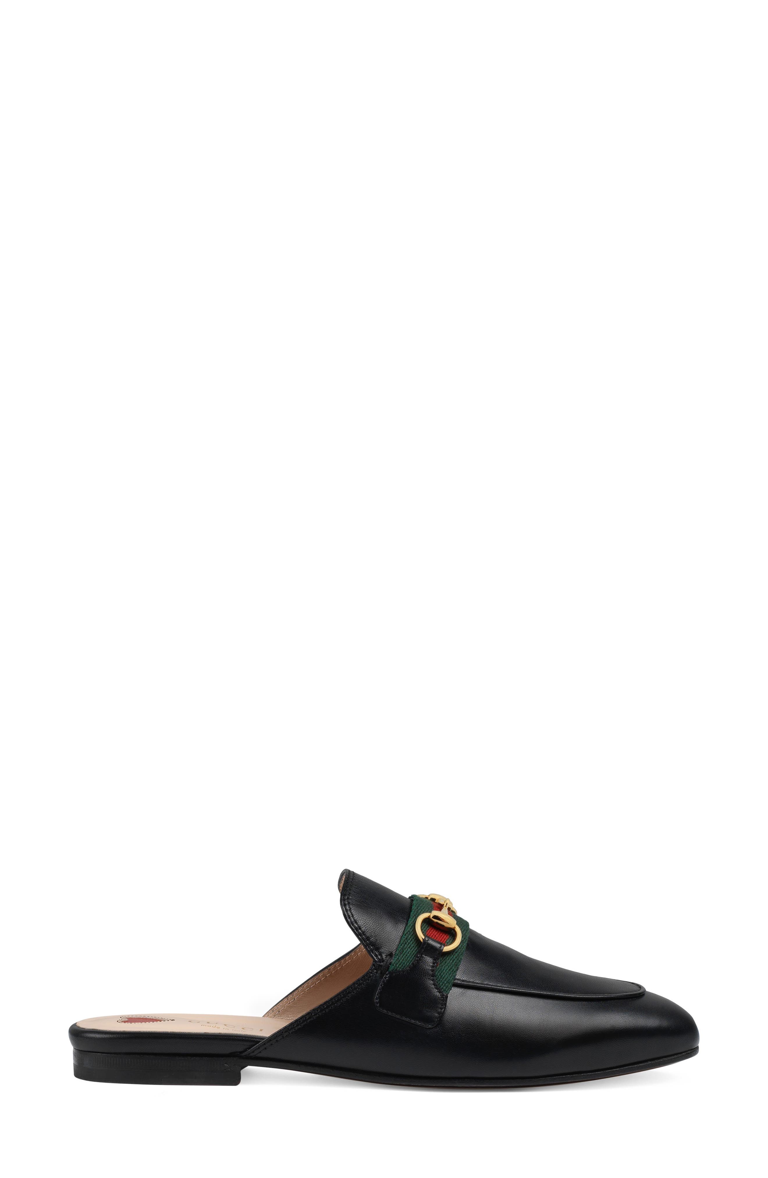 Princetown Mule, Alternate, color, BLACK/ GREEN/ RED