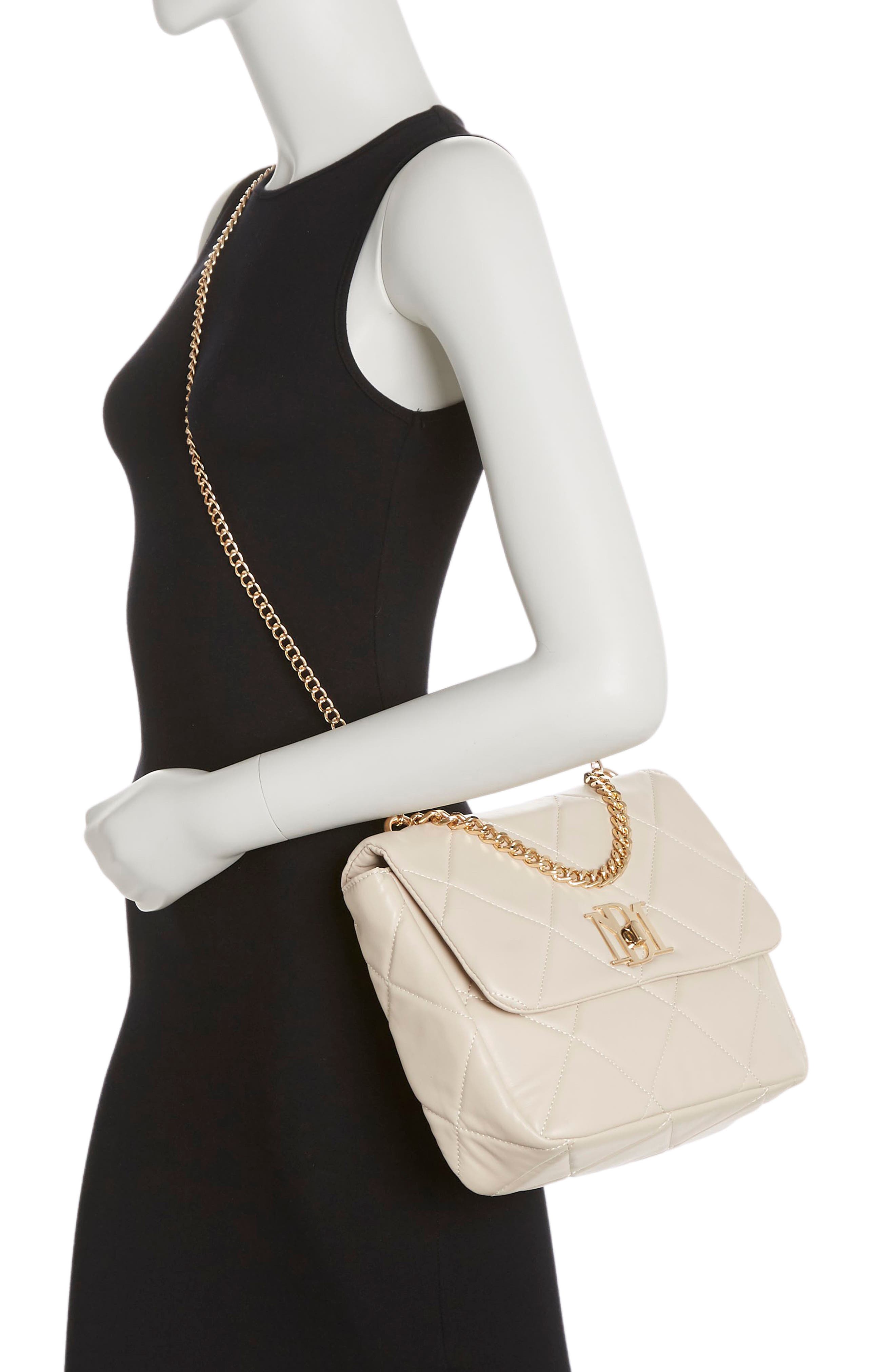 Large Quilted Crossbody Bag, Alternate, color, OFF WHITE
