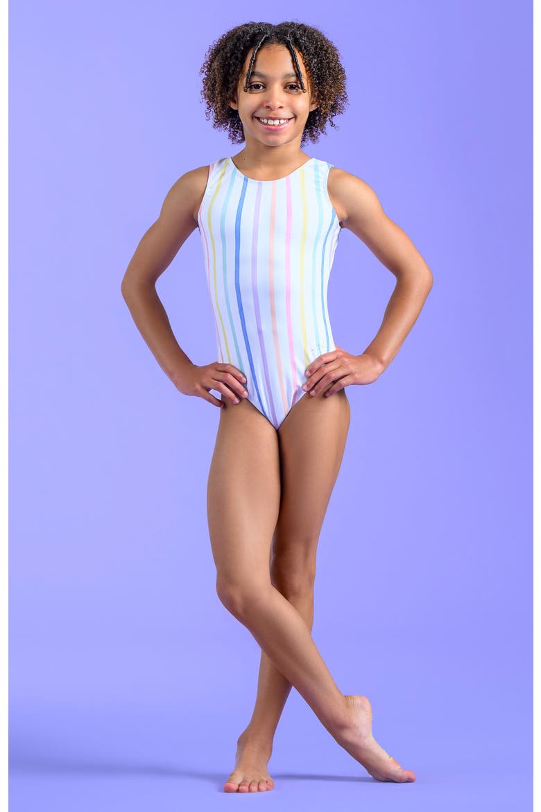 Candy Stripes Leotard, Alternate, color, Candy Stripes
