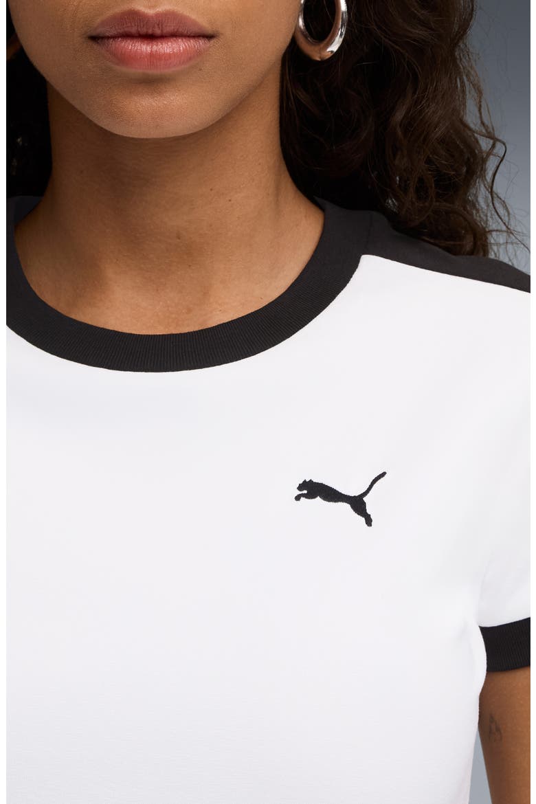 T7 Slim Fit T-Shirt, Alternate, color, WHITE