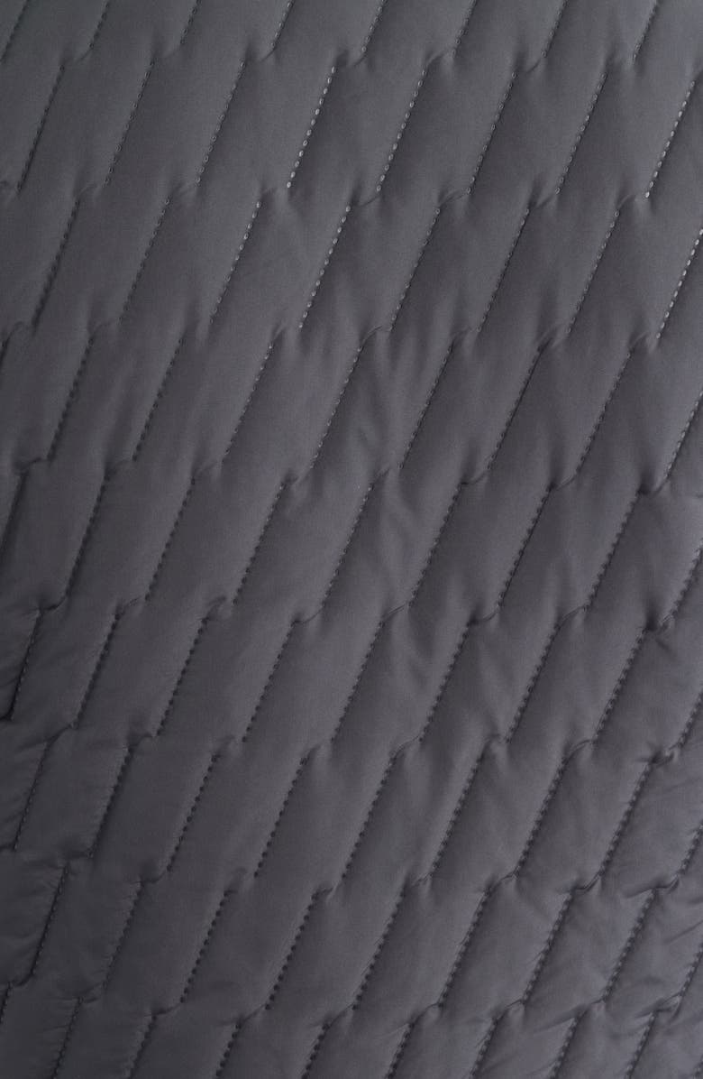 johnnie-O Belfry Quilted Vest, Alternate, color, Dark Gray