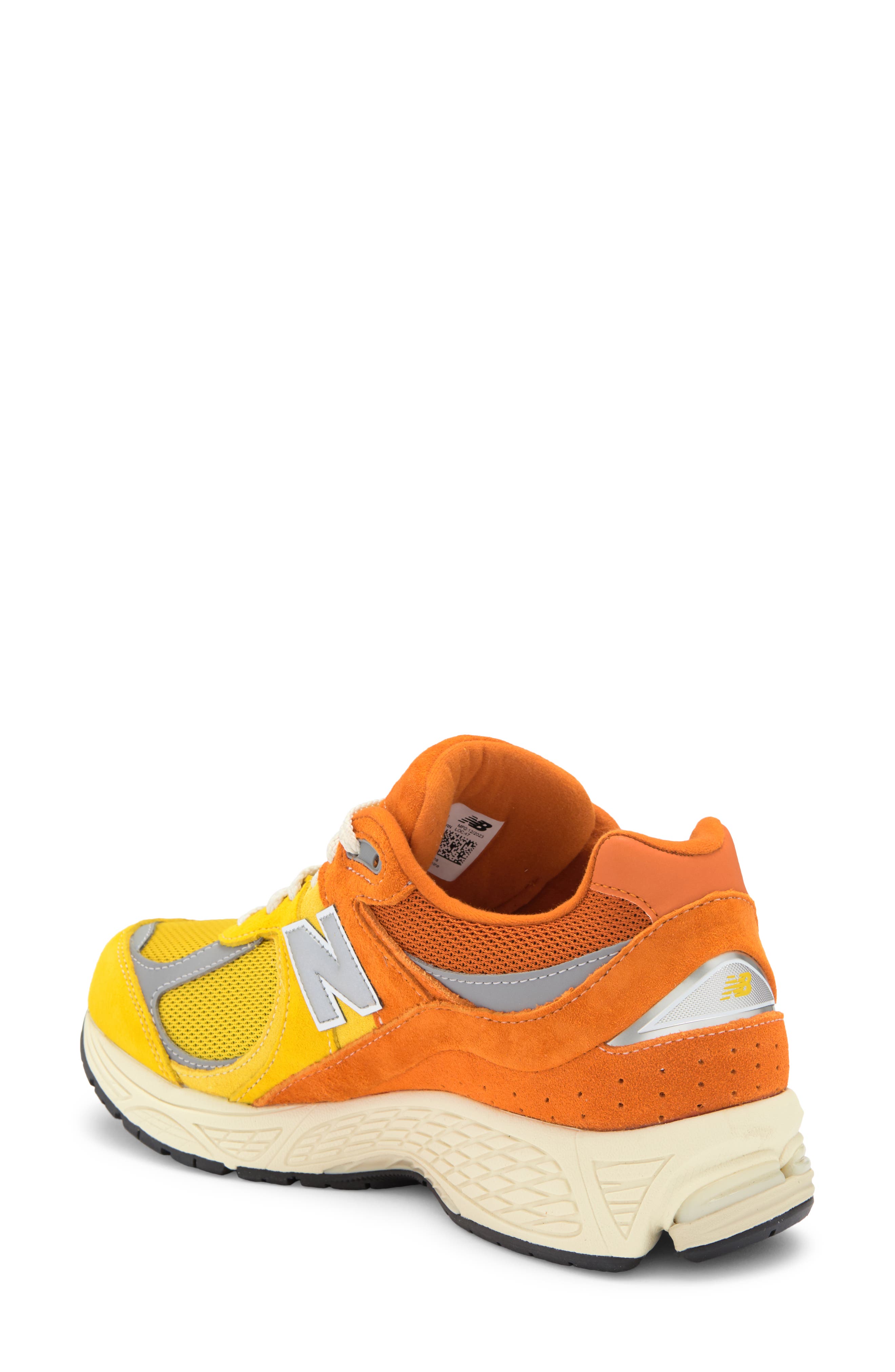 New Balance 2002R Sneaker, Alternate, color, Ginger Lemon/ Classic Orange