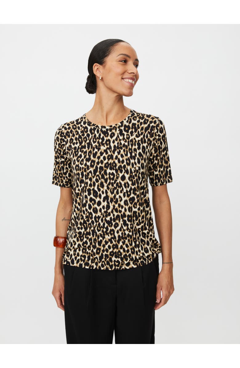 Masai Copenhagen MaButta Leopard Print Top, Main, color, Incense