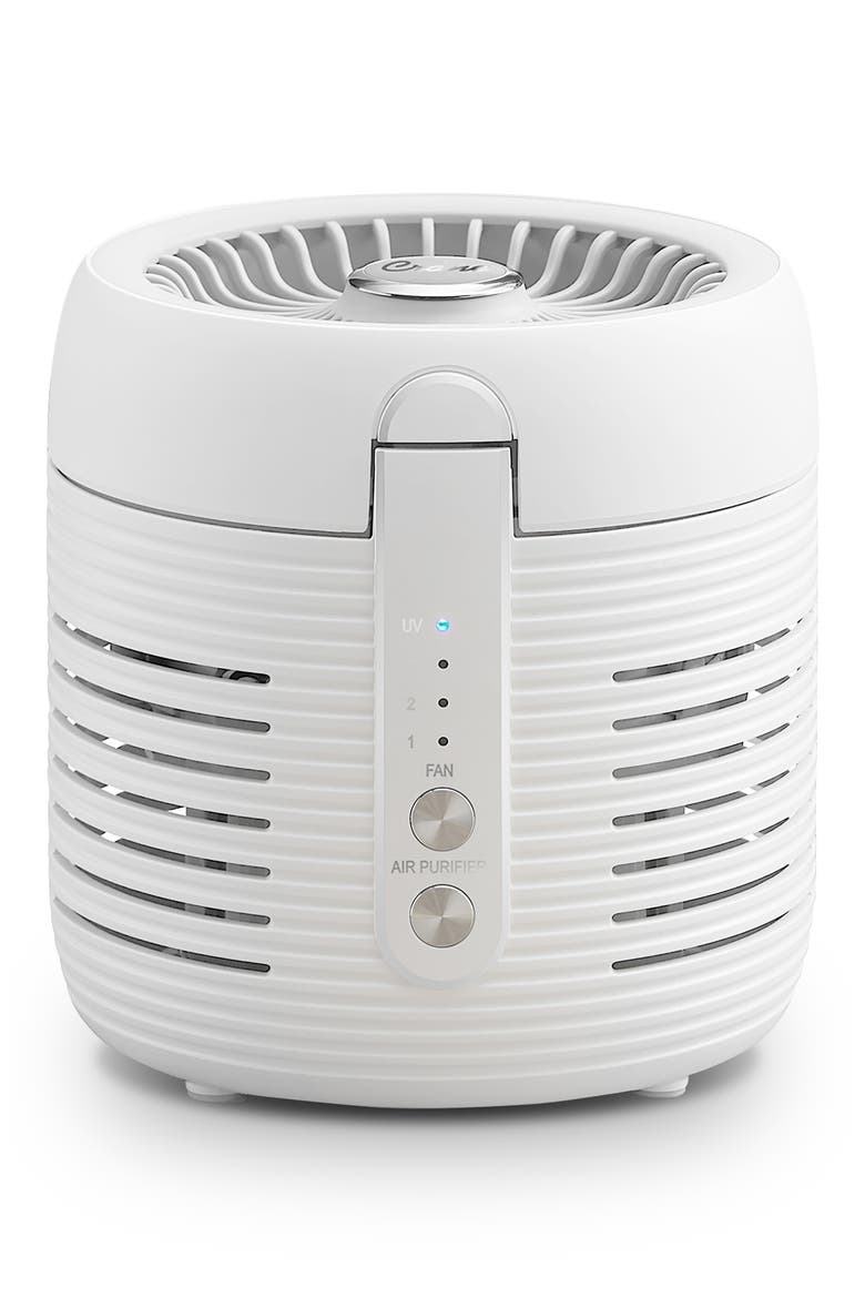 Desktop Air Purifier, Main, color, WHITE