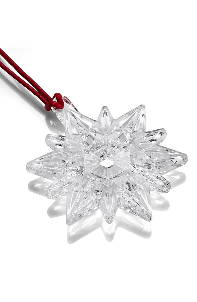 Waterford Mini Star Crystal Ornament, Alternate, color,