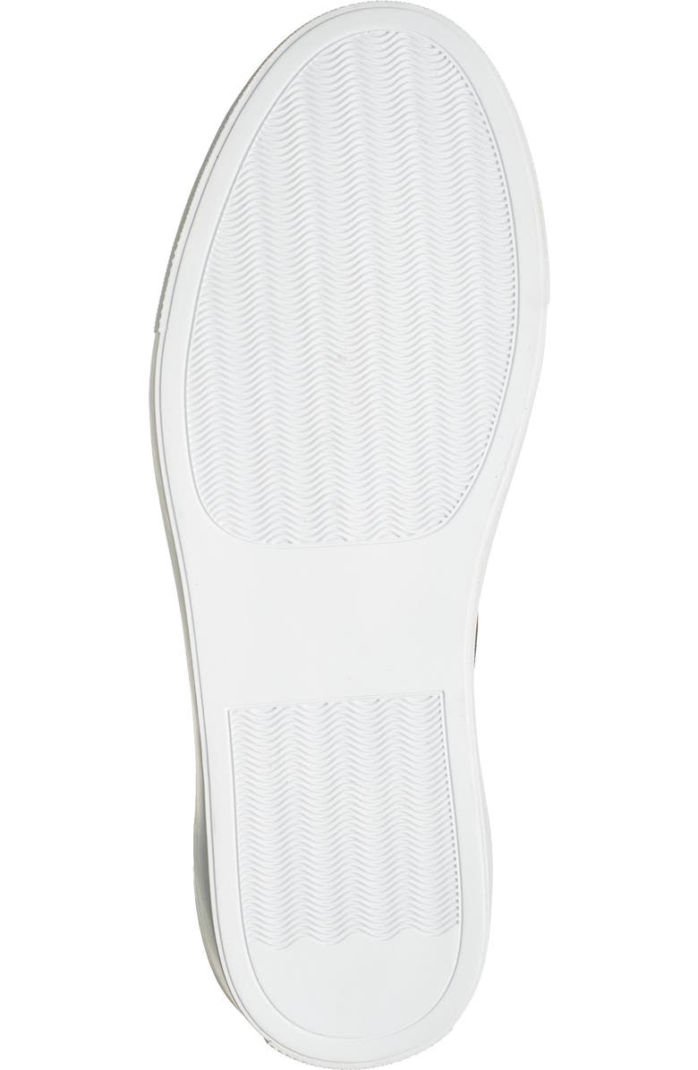 French Connection Kona Signature Leather Sock Sneaker, Alternate, color,