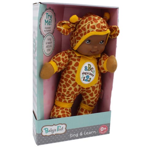 Sing & Learn Giraffe Baby Doll