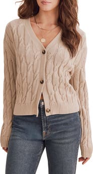Splendid Rubi Cable Knit Cardigan