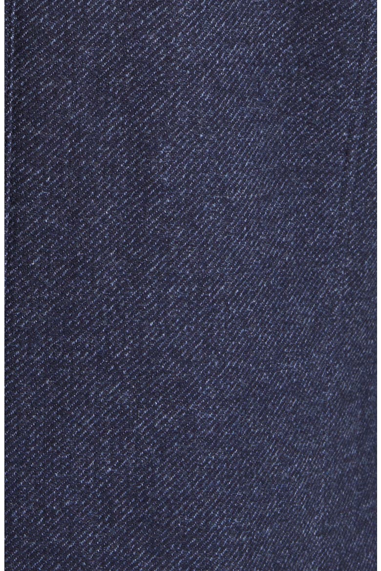 Upton Bib Insert Wool Blend Car Coat, Alternate, color, NAVY