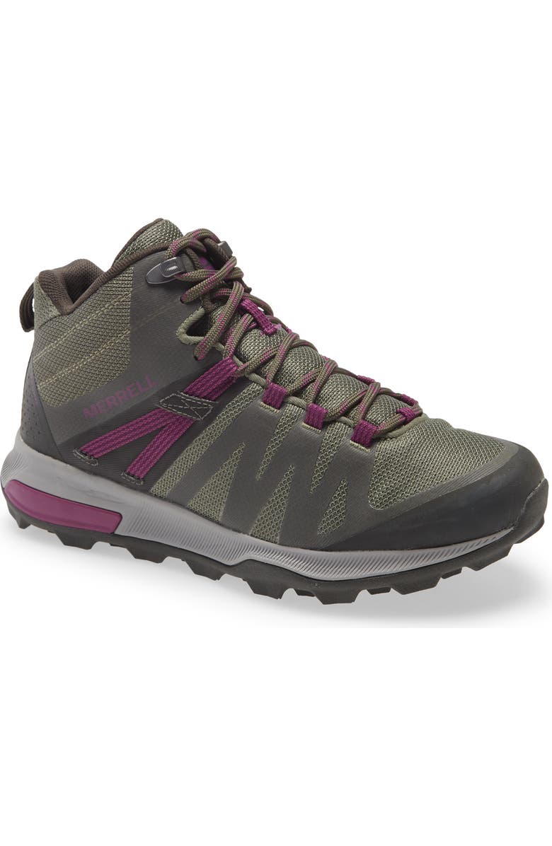 Merrell Zion Waterproof Hiking Sneaker, Main, color,