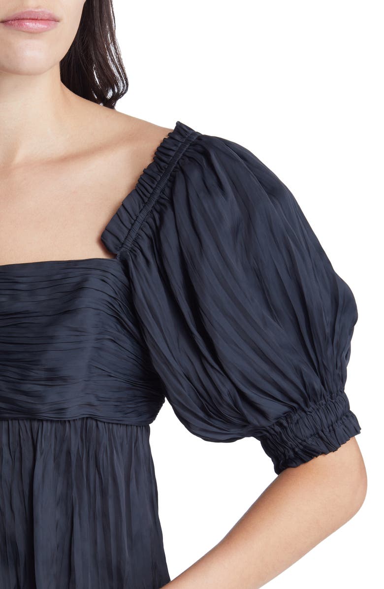 FRAME Puff Sleeve Empire Waist Blouse, Alternate, color, 