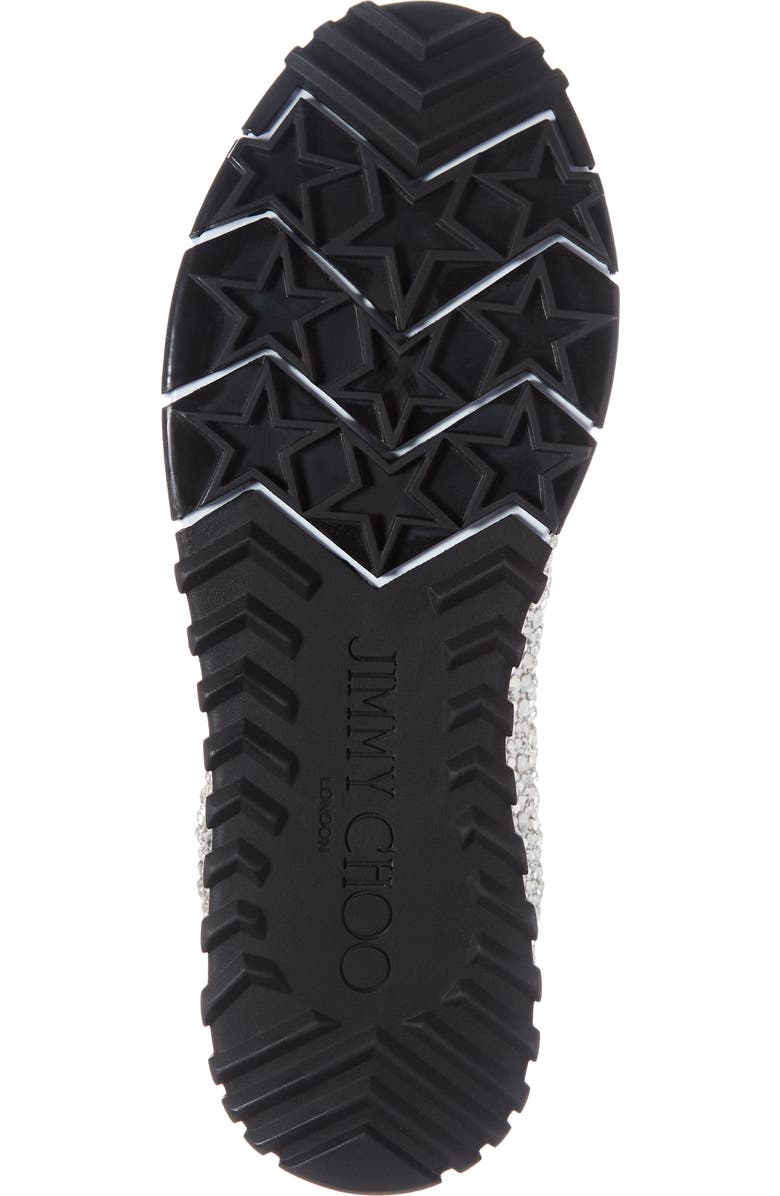 Jimmy Choo Nowary Crystal Embellished Slip-On Sneaker, Alternate, color,