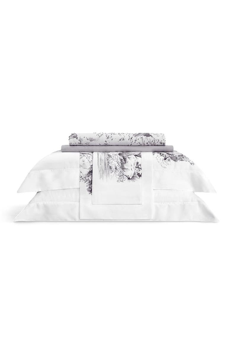 Togas Goranna fitted sheet, Alternate, color, Grey
