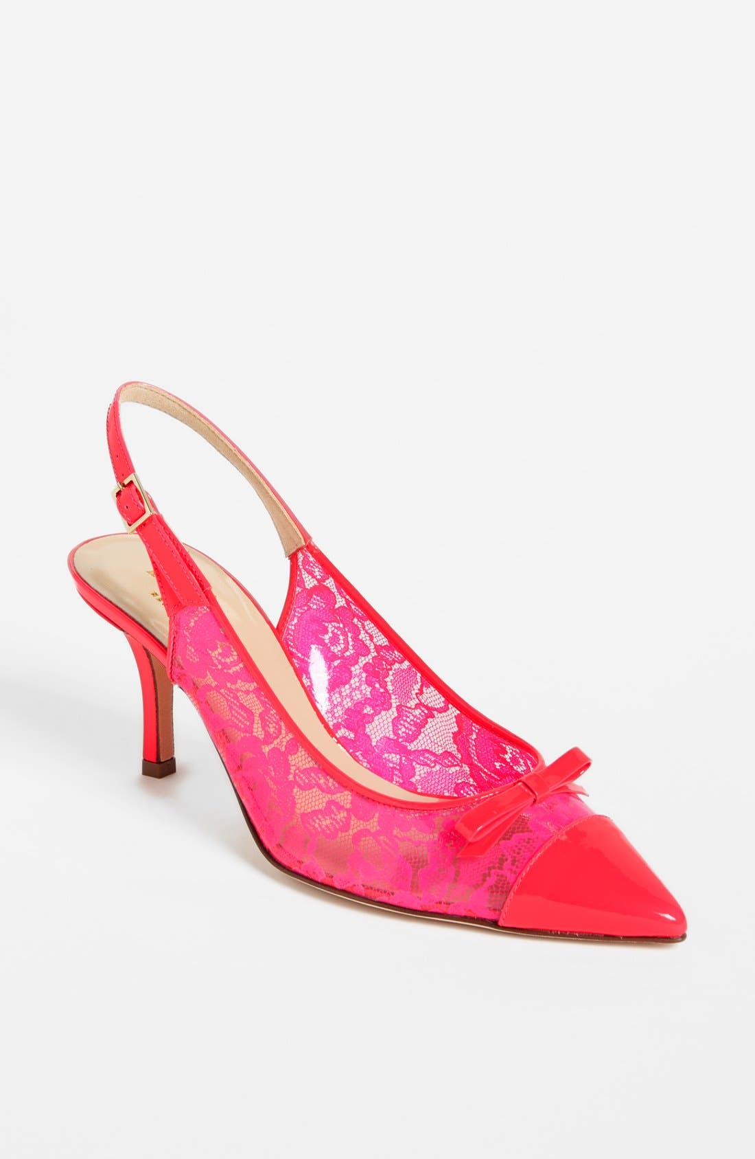 'justice' pump, Main, color, FUXIA FLOURO/ PINK LACE