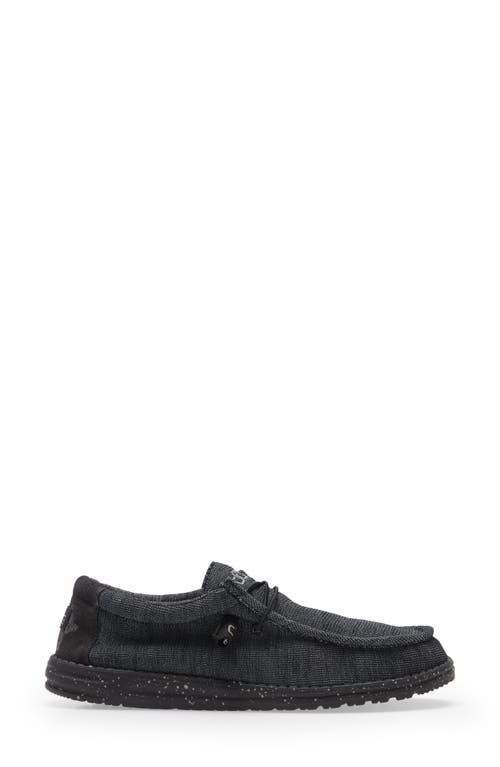 Hey Dude Wally Slip-on In Opal Black/black