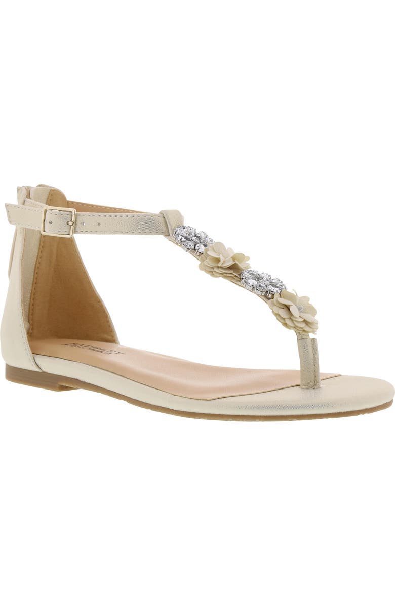 Badgley Mischka Collection Badgley Mischka Cara Sky Embellished Sandal, Main, color,