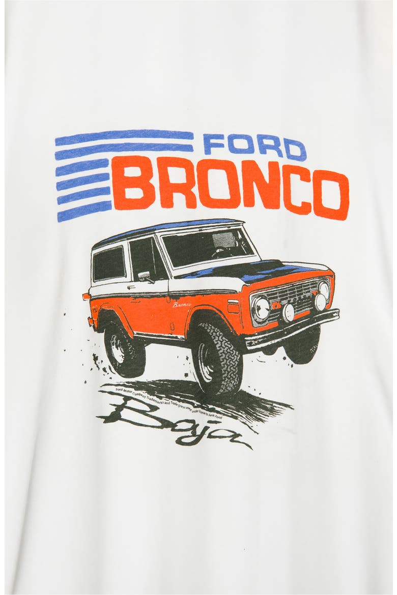 Ford Bronco Baja Cotton Graphic T-Shirt, Alternate, color, VINTAGE WHITE