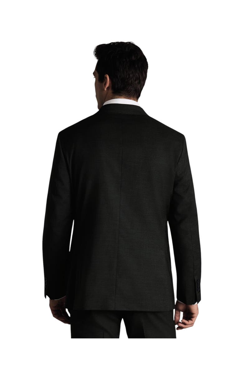 Charles Tyrwhitt Puppytooth Slim Fit Italian Suit Jacket, Alternate, color, Forest Green