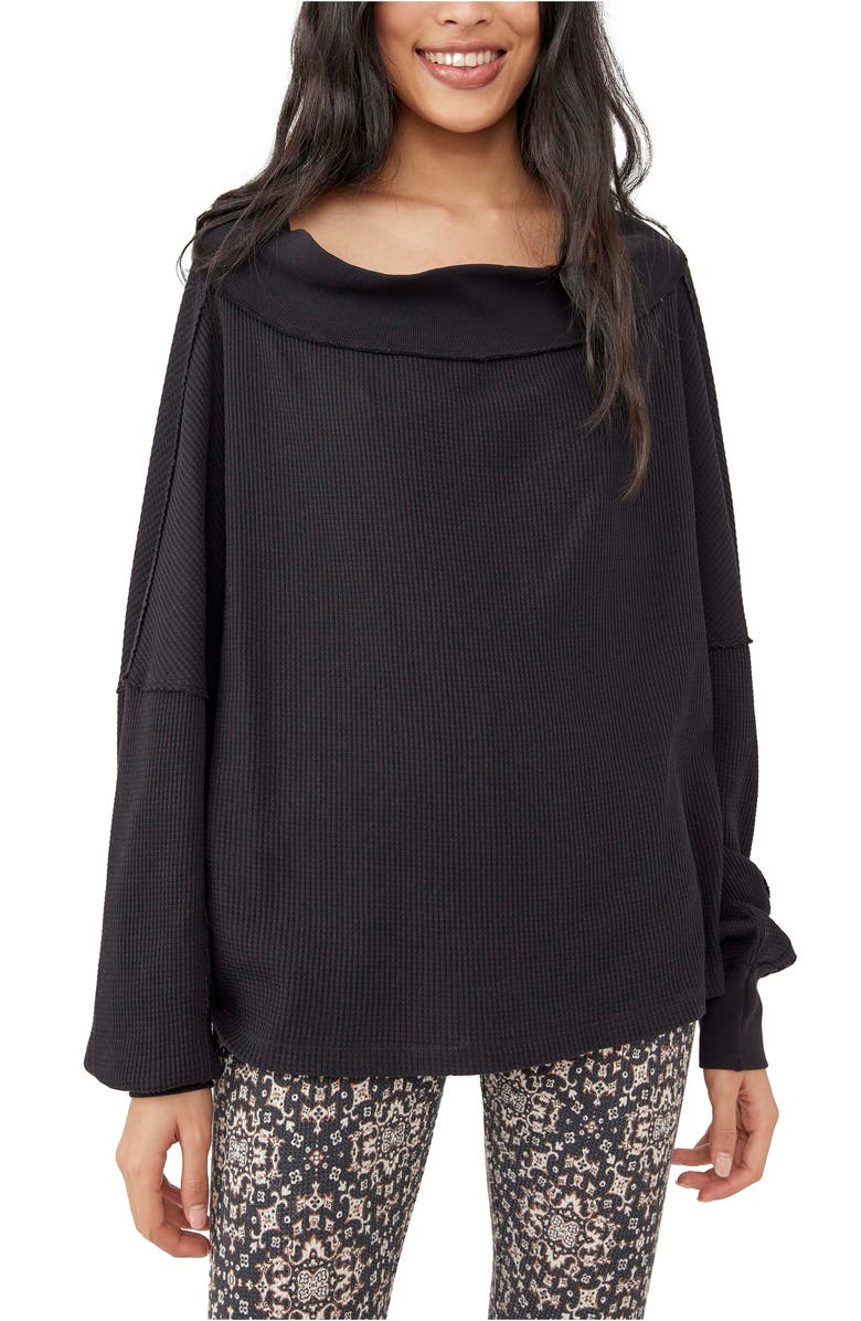 Free People We the Free Close To You Off the Shoulder Pullover, Main, color, 